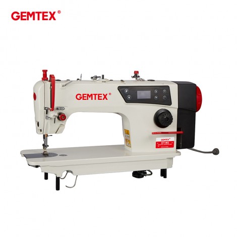 Direct drive high speed lockstitch sewing machine with new panel