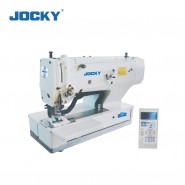Electrical straight button holing machine